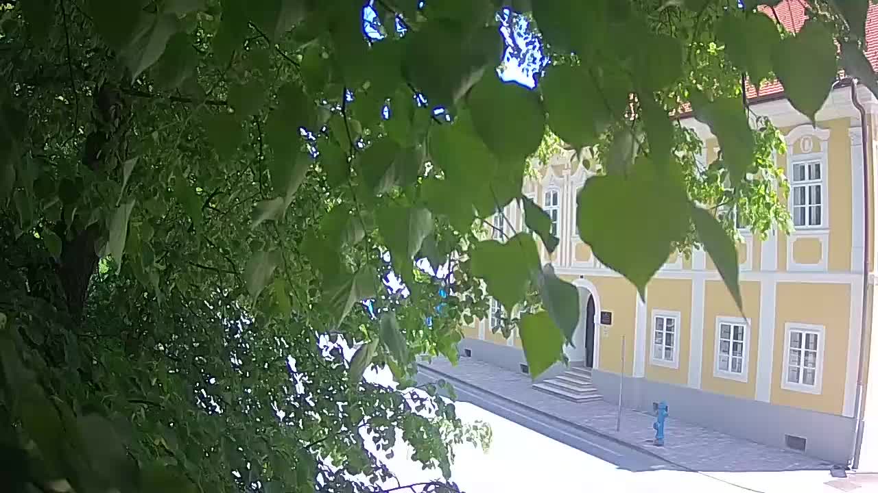 Live webcam Petrinja central park – after the earthquake