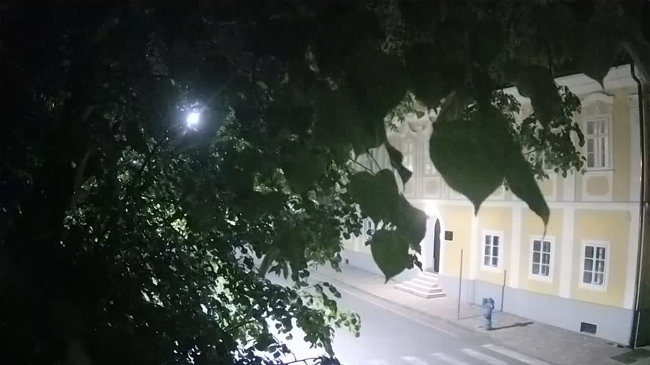Live webcam Petrinja central park – after the earthquake
