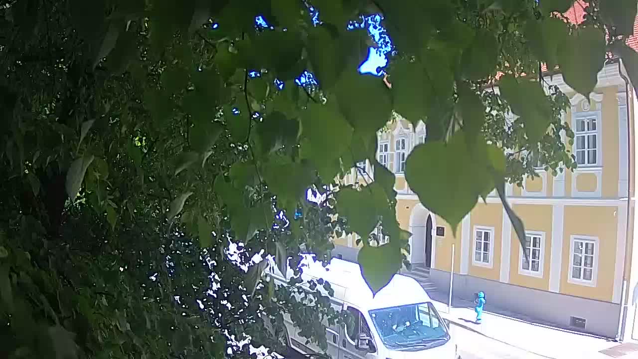 Live webcam Petrinja central park – after the earthquake