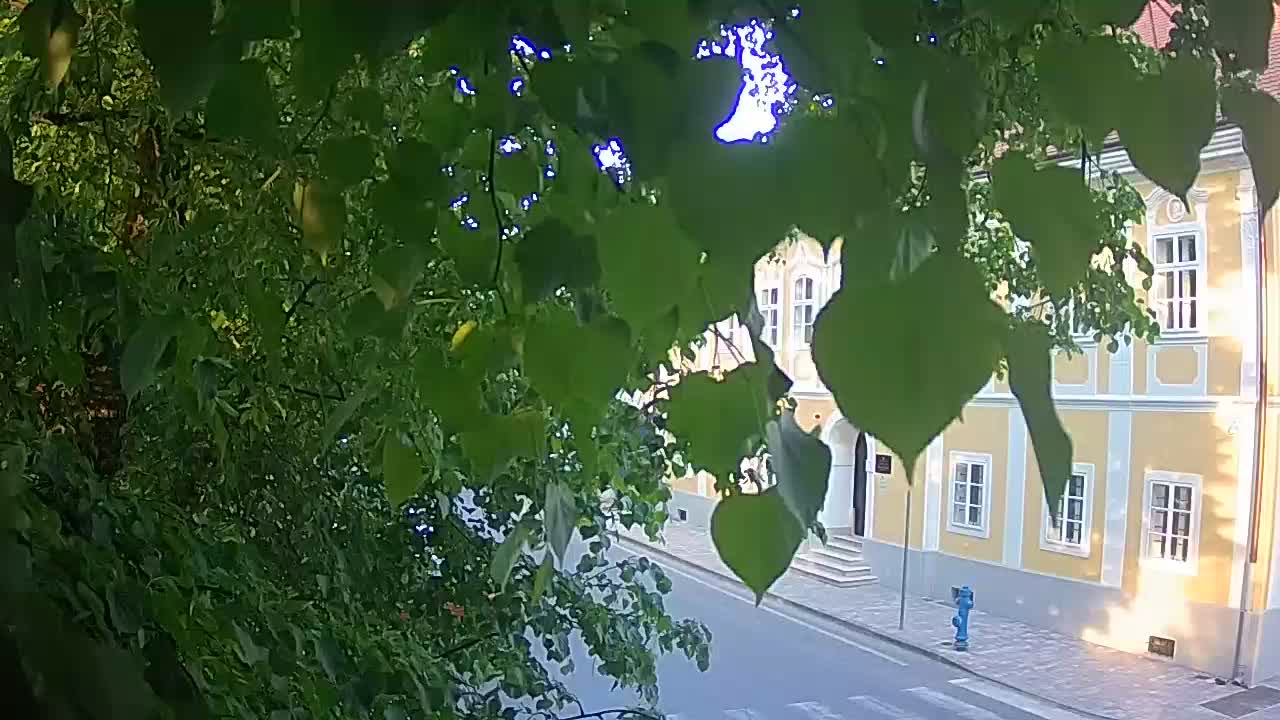 Live webcam Petrinja central park – after the earthquake