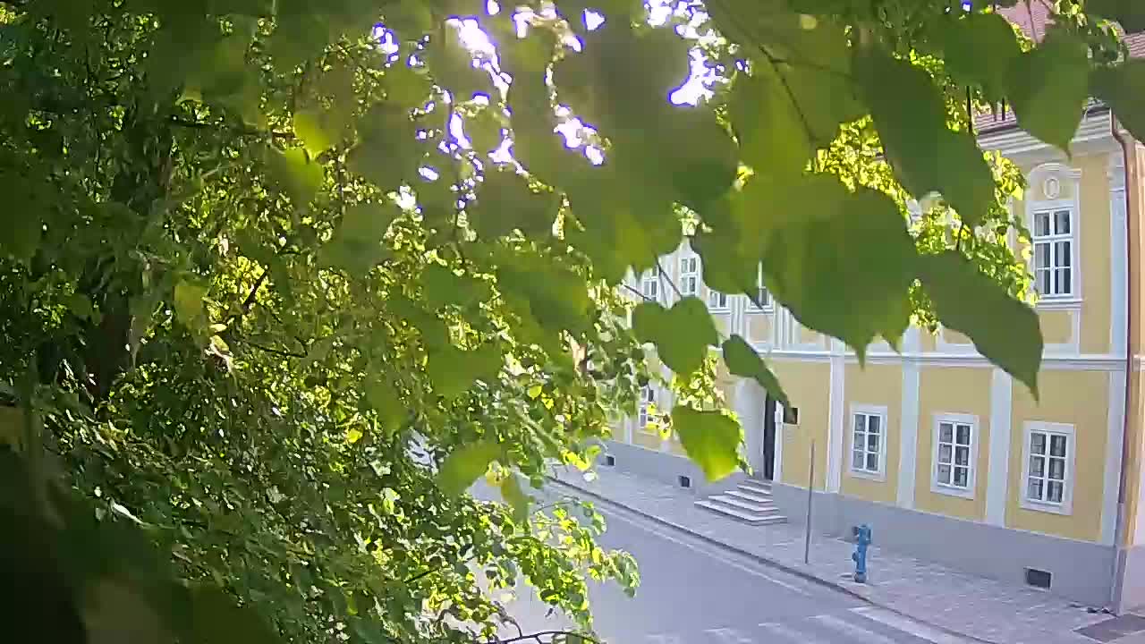 Live webcam Petrinja central park – after the earthquake