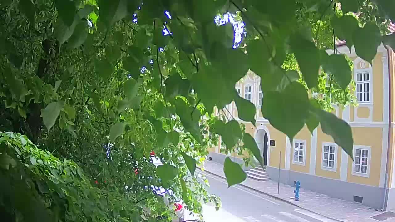 Live webcam Petrinja central park – after the earthquake