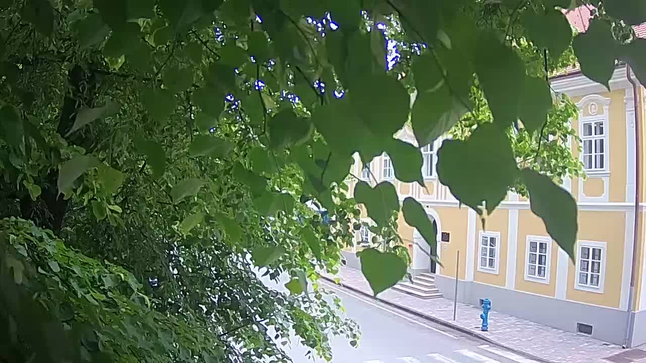 Live webcam Petrinja central park – after the earthquake