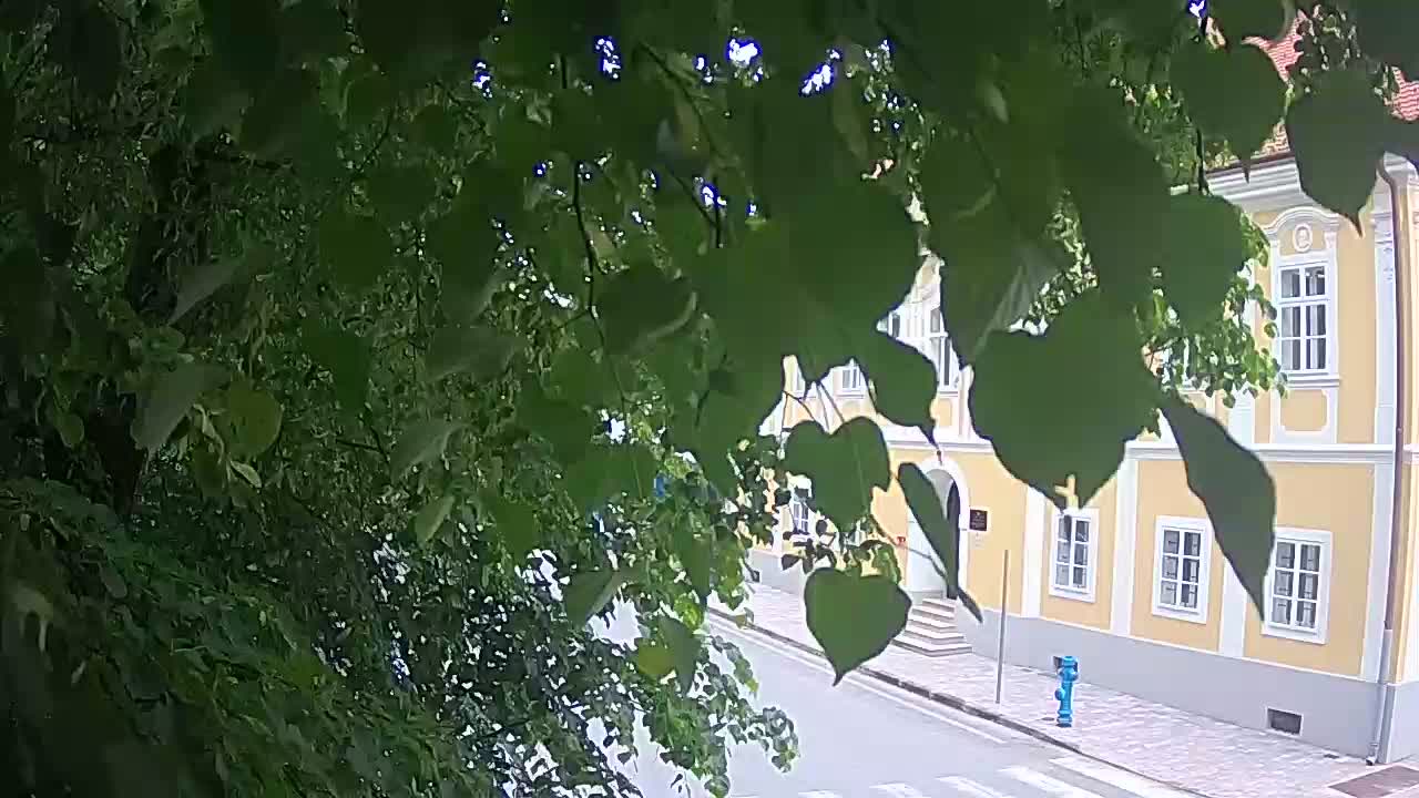 Live webcam Petrinja central park – after the earthquake