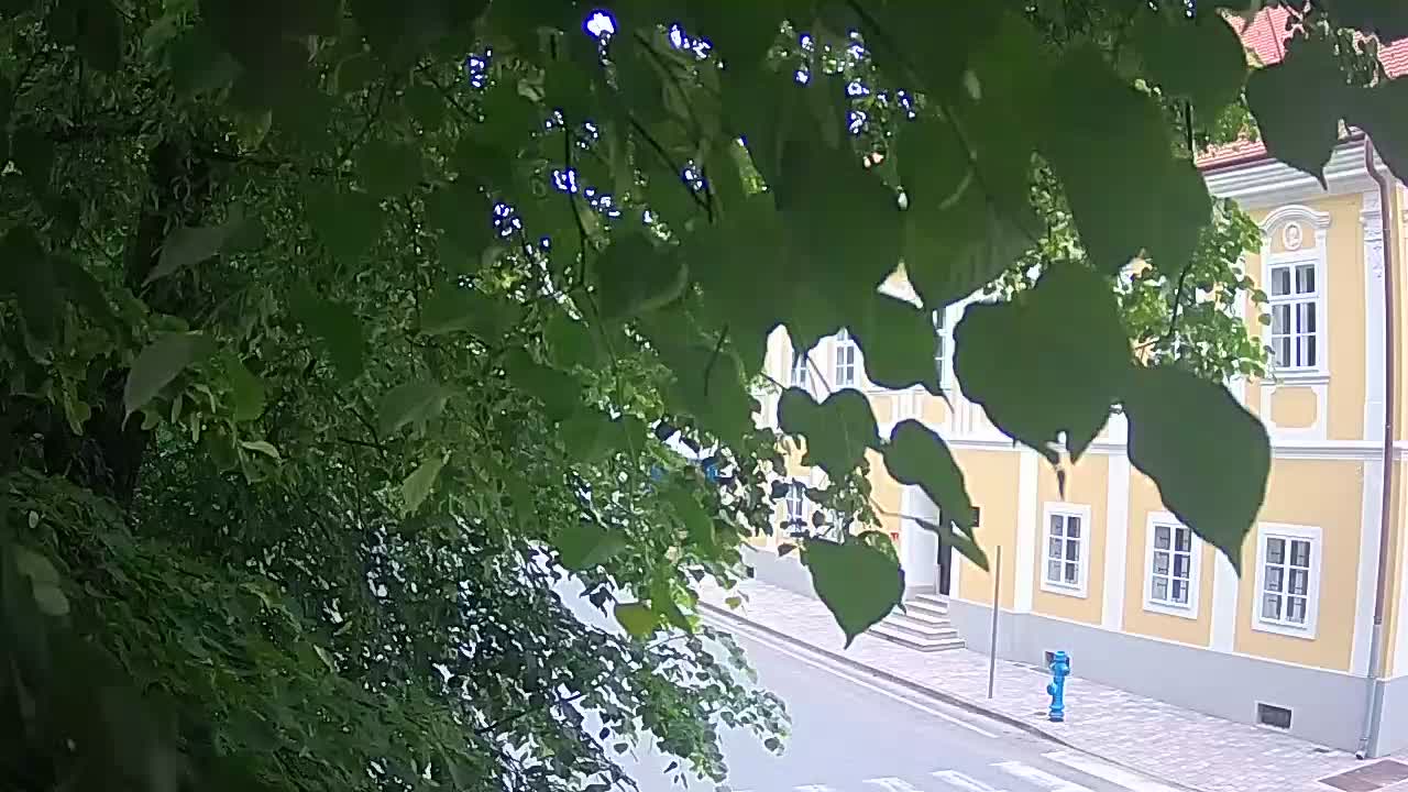 Live webcam Petrinja central park – after the earthquake
