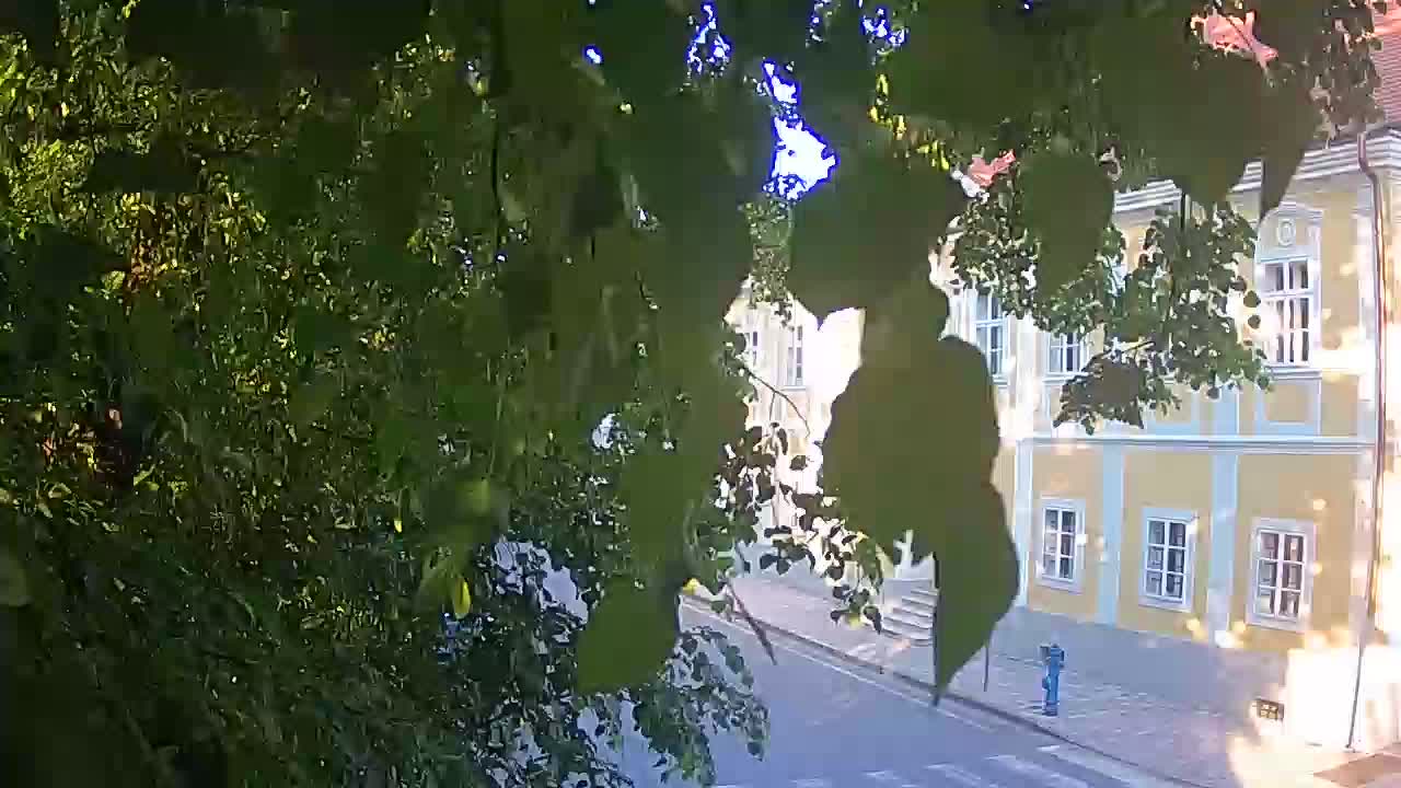 Live webcam Petrinja central park – after the earthquake
