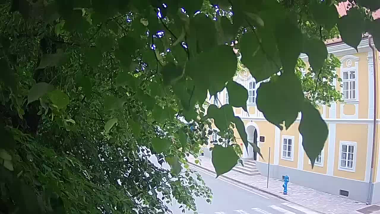 Live webcam Petrinja central park – after the earthquake