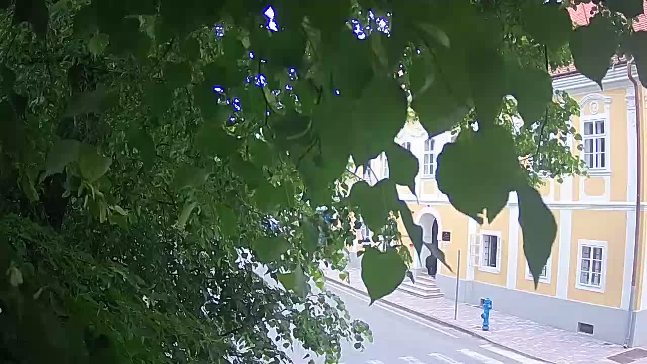Live webcam Petrinja central park – after the earthquake