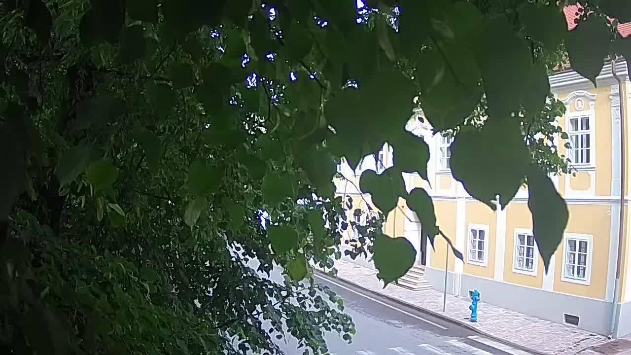 Live webcam Petrinja central park – after the earthquake