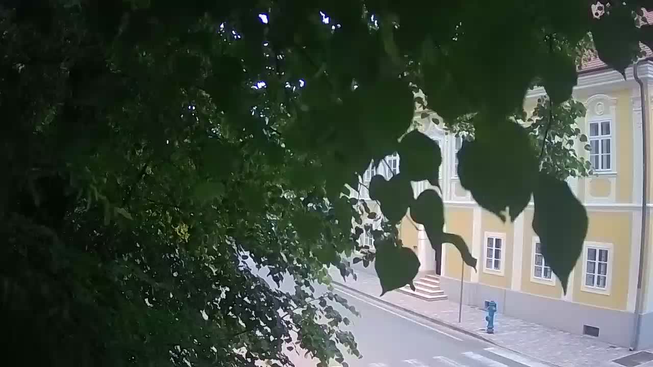 Live webcam Petrinja central park – after the earthquake