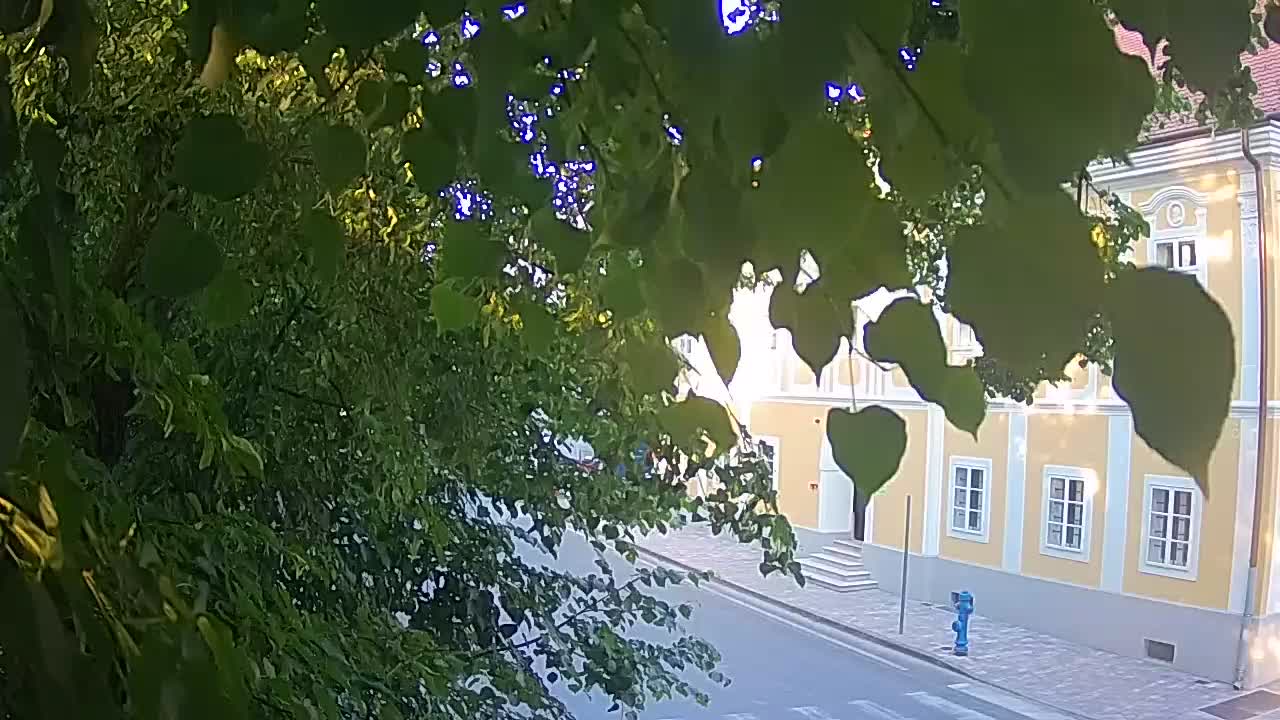 Live webcam Petrinja central park – after the earthquake