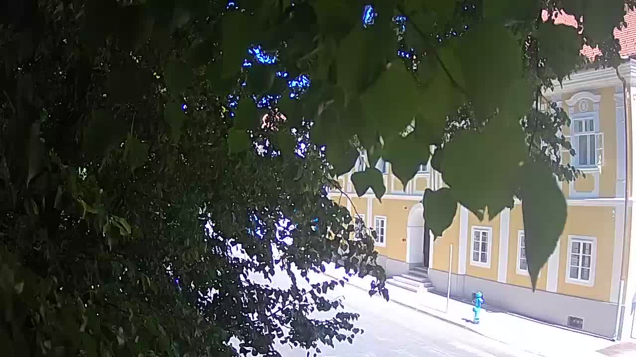 Live webcam Petrinja central park – after the earthquake