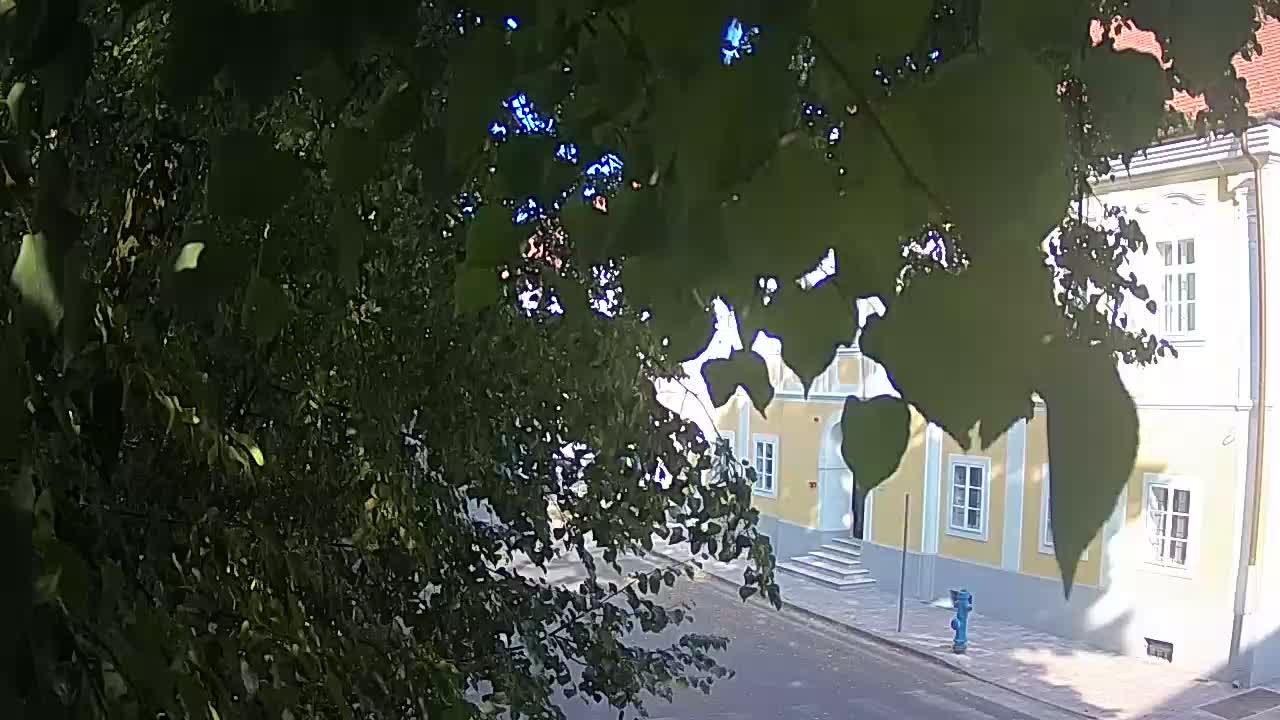 Live webcam Petrinja central park – after the earthquake