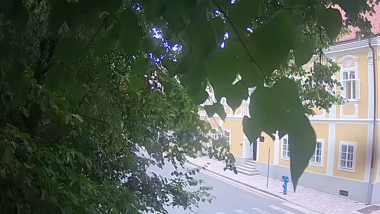 Live webcam Petrinja central park – after the earthquake
