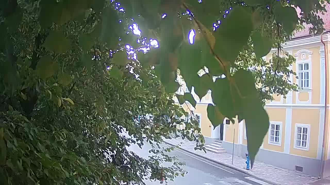 Live webcam Petrinja central park – after the earthquake