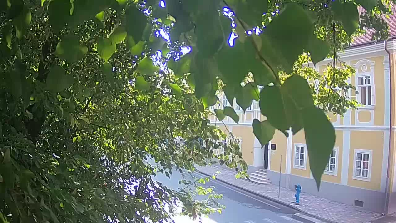 Live webcam Petrinja central park – after the earthquake
