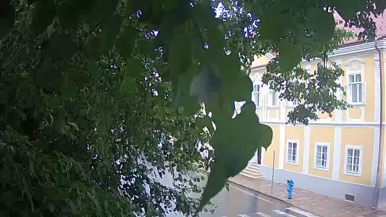 Live webcam Petrinja central park – after the earthquake