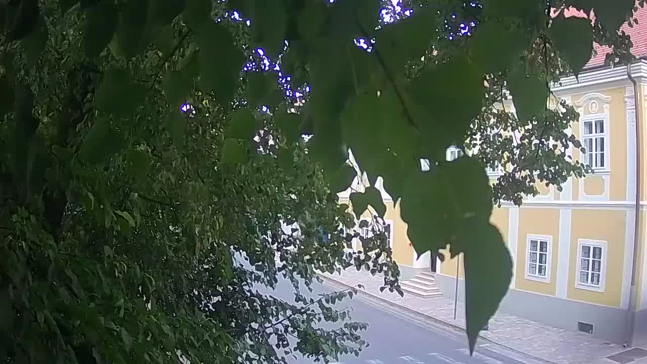 Live webcam Petrinja central park – after the earthquake