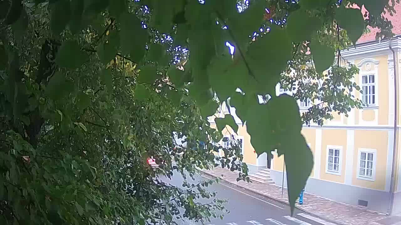Live webcam Petrinja central park – after the earthquake
