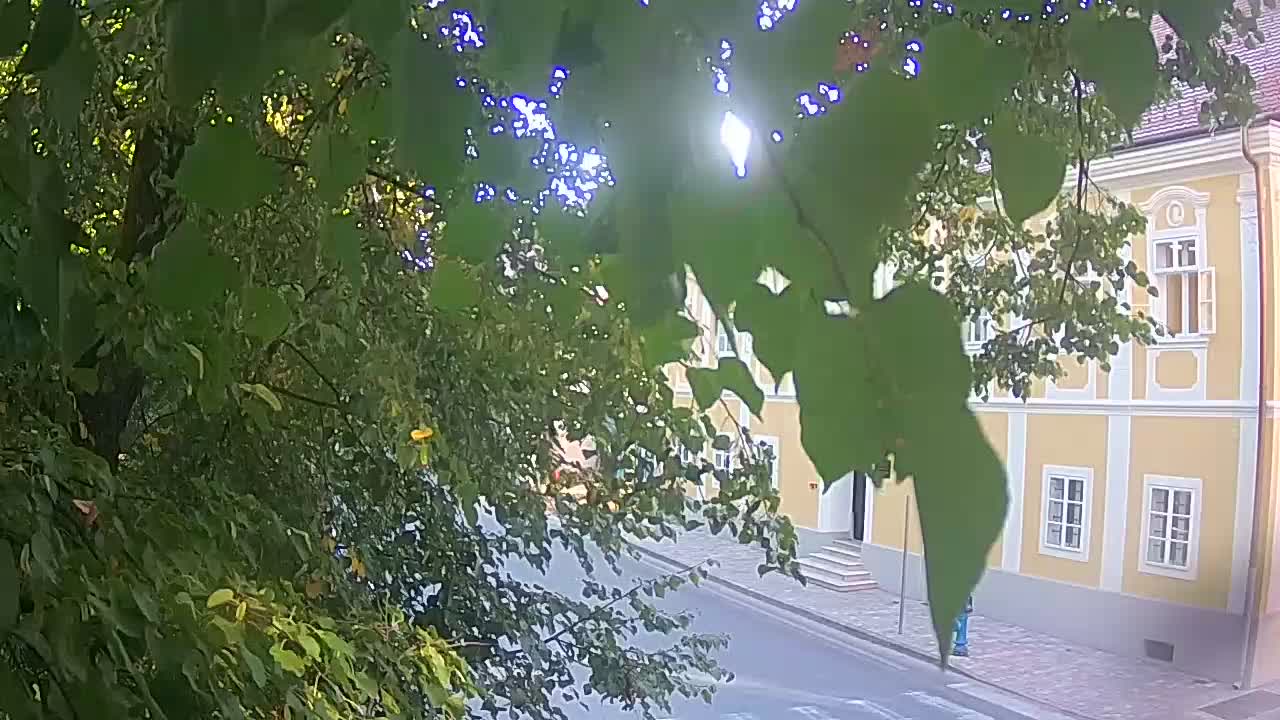 Live webcam Petrinja central park – after the earthquake