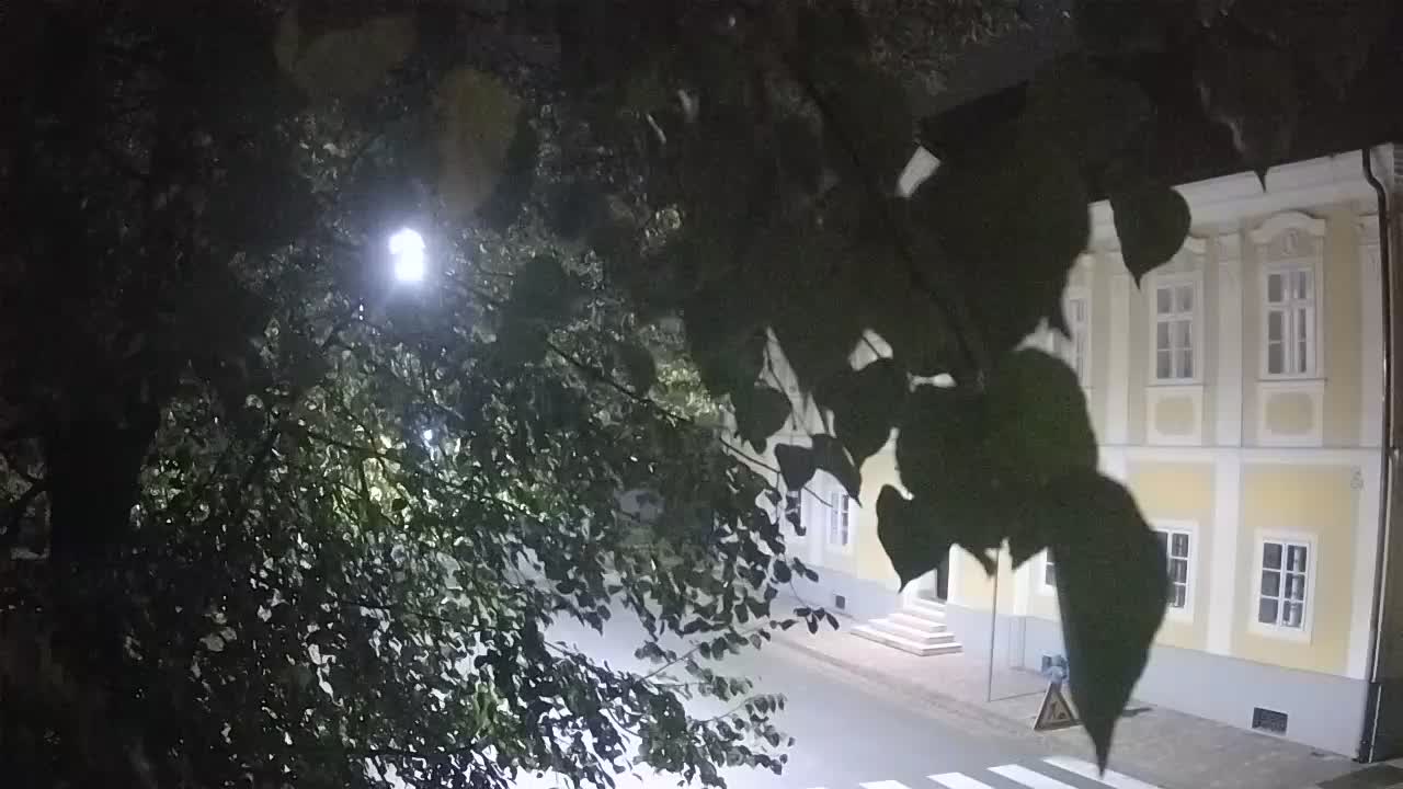 Live webcam Petrinja central park – after the earthquake