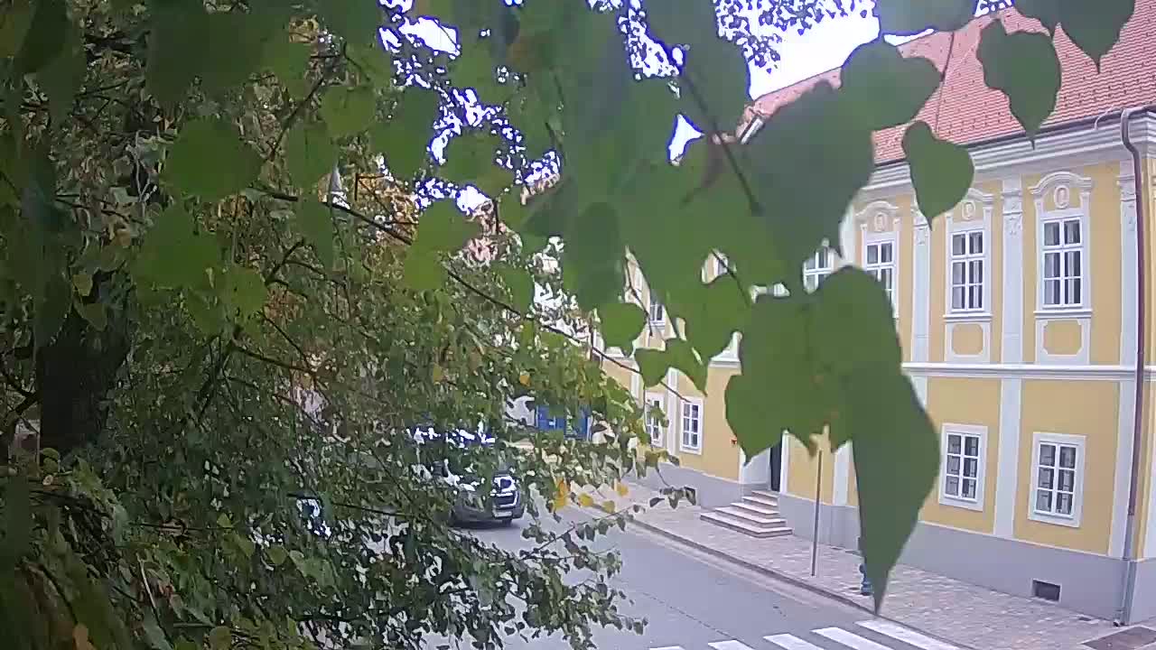 Live webcam Petrinja central park – after the earthquake
