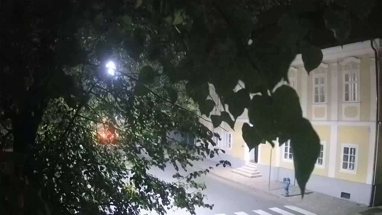 Live webcam Petrinja central park – after the earthquake