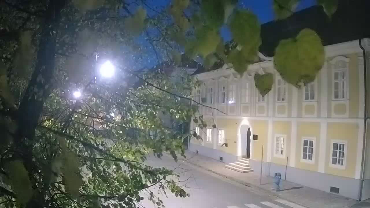 Live webcam Petrinja central park – after the earthquake