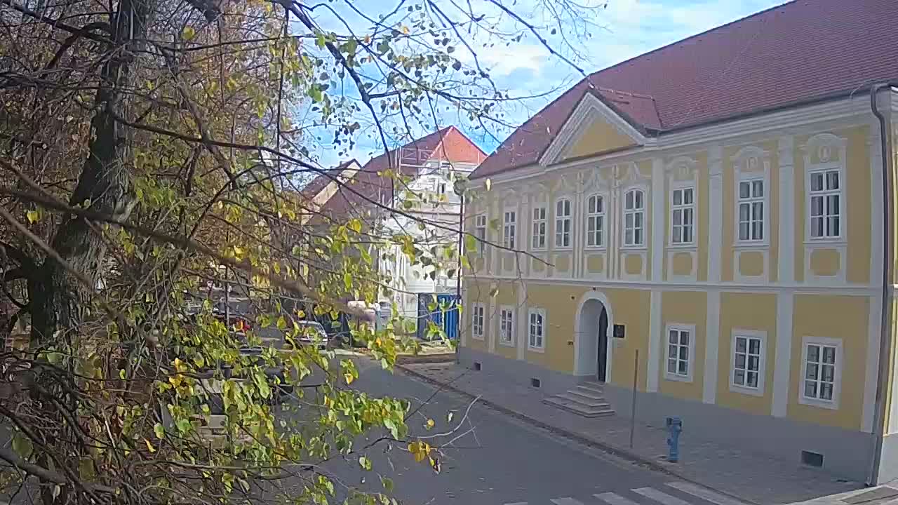 Live webcam Petrinja central park – after the earthquake