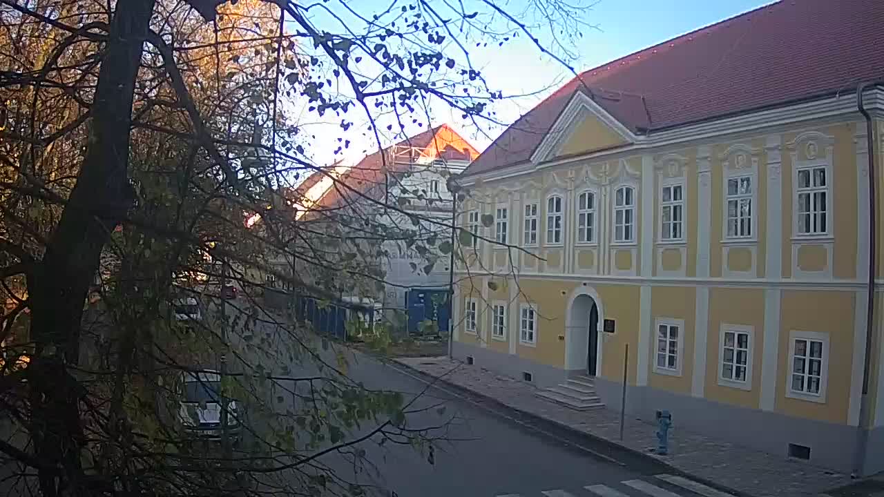 Live webcam Petrinja central park – after the earthquake