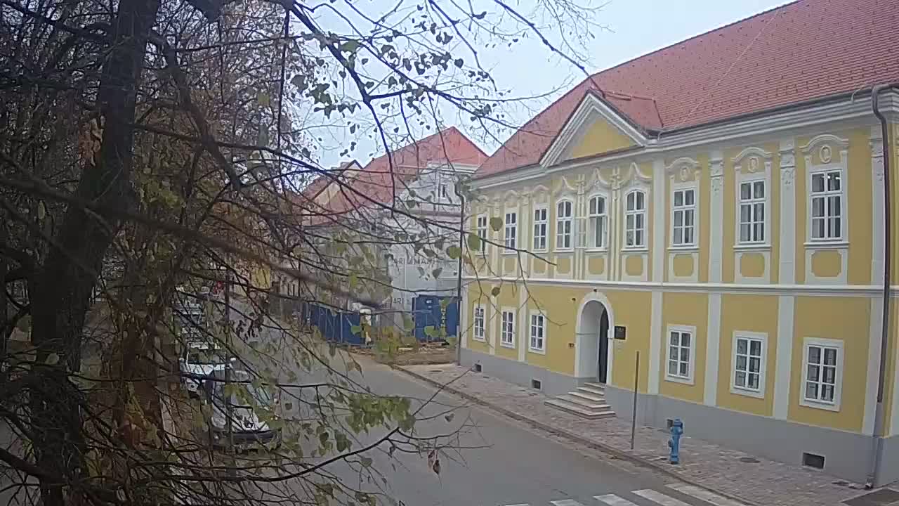 Live webcam Petrinja central park – after the earthquake