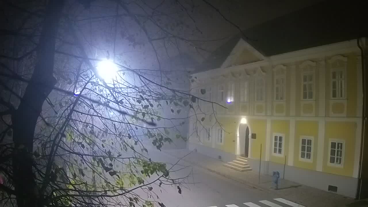 Live webcam Petrinja central park – after the earthquake