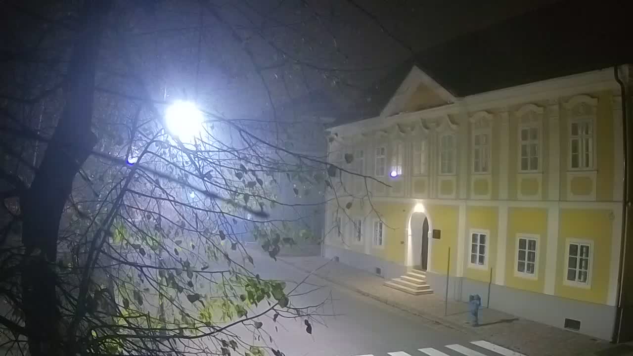 Live webcam Petrinja central park – after the earthquake