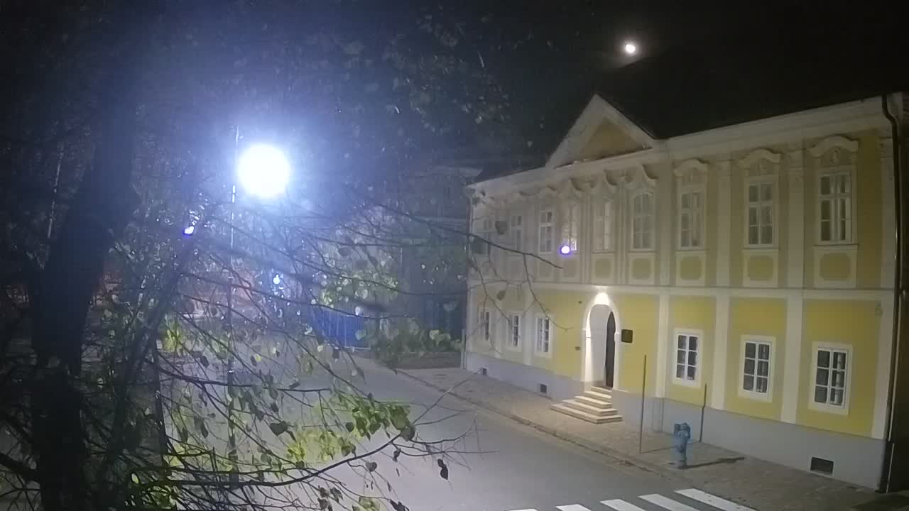 Live webcam Petrinja central park – after the earthquake