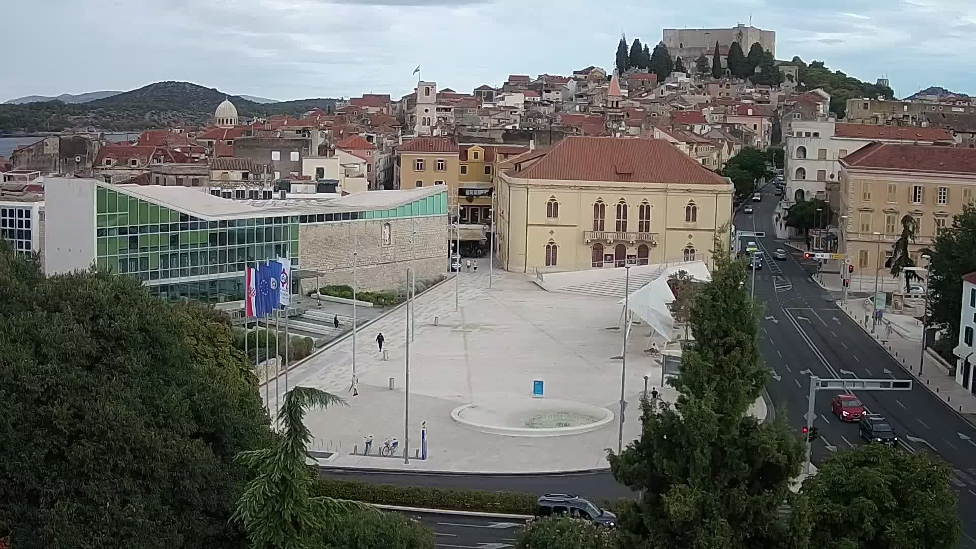 Webcam Šibenik – plaza Poljana