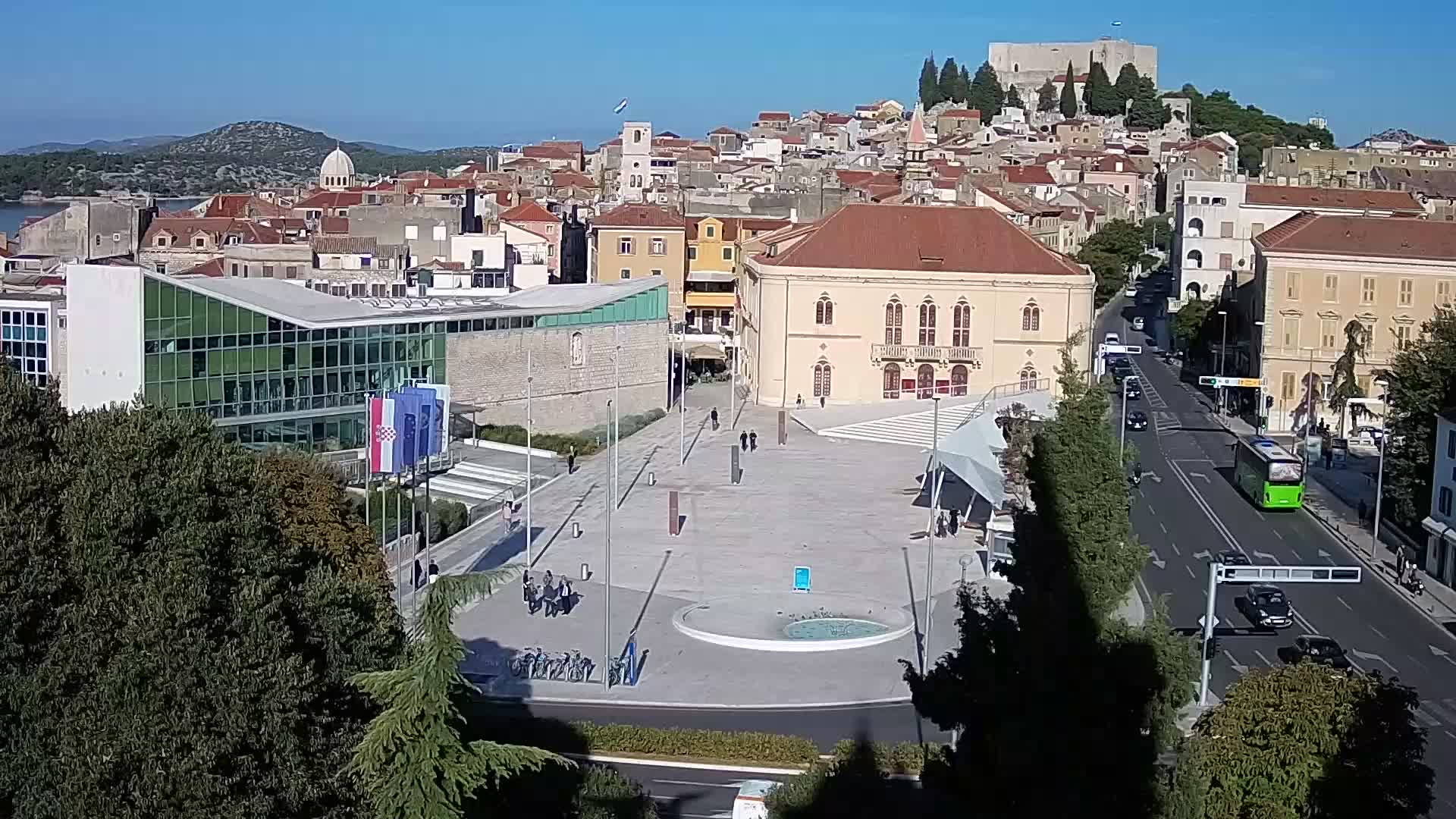 Webcam Šibenik – Poljana Platz