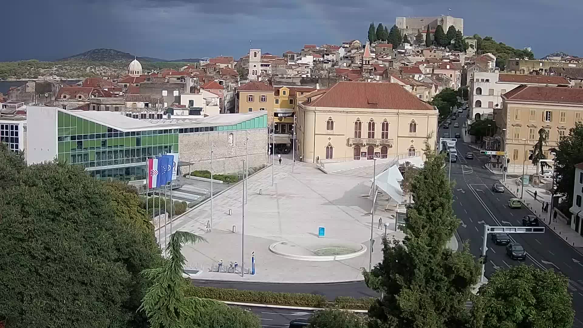 Webcam Šibenik – Poljana Platz