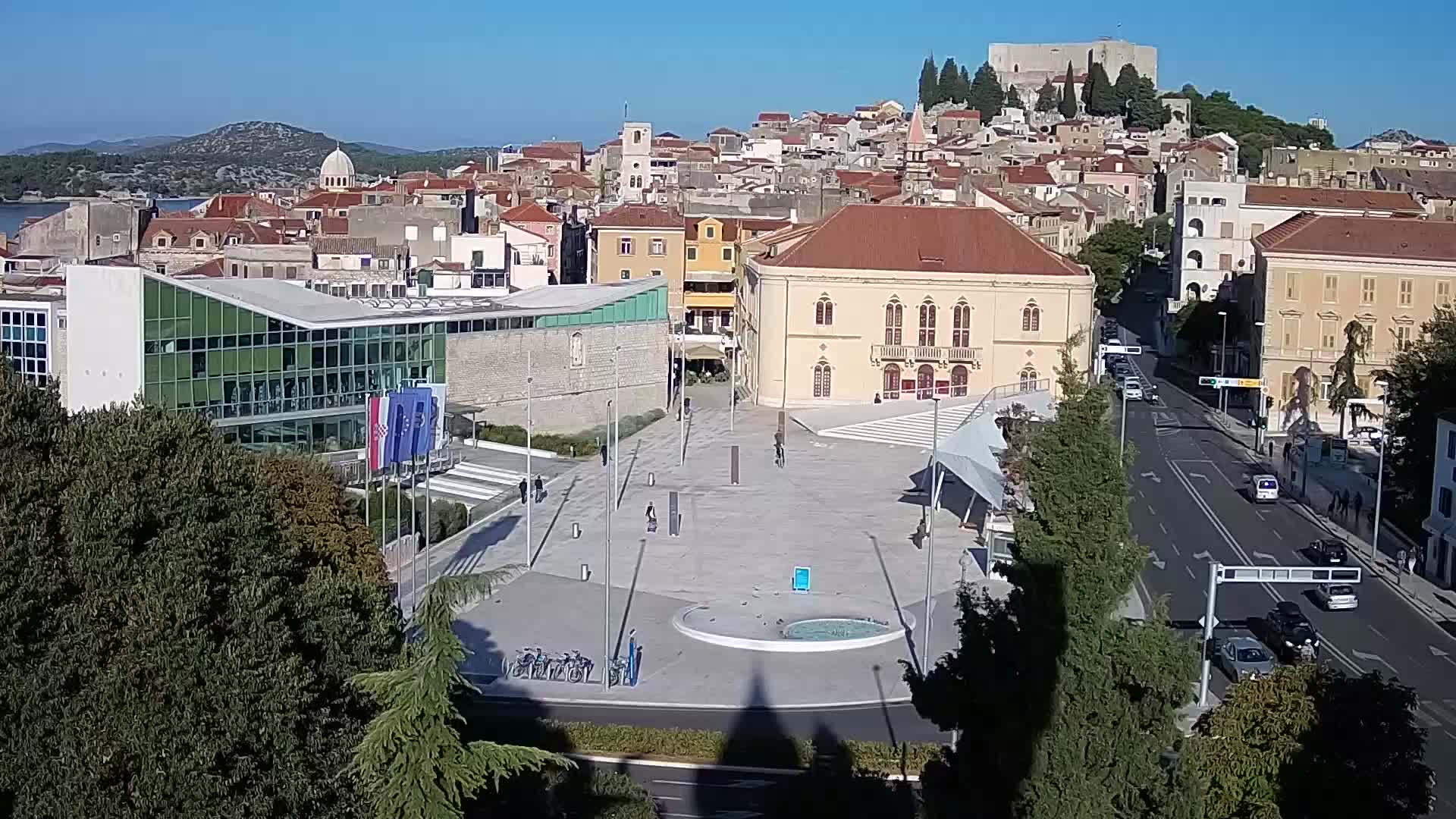 Webcam Šibenik – Poljana square