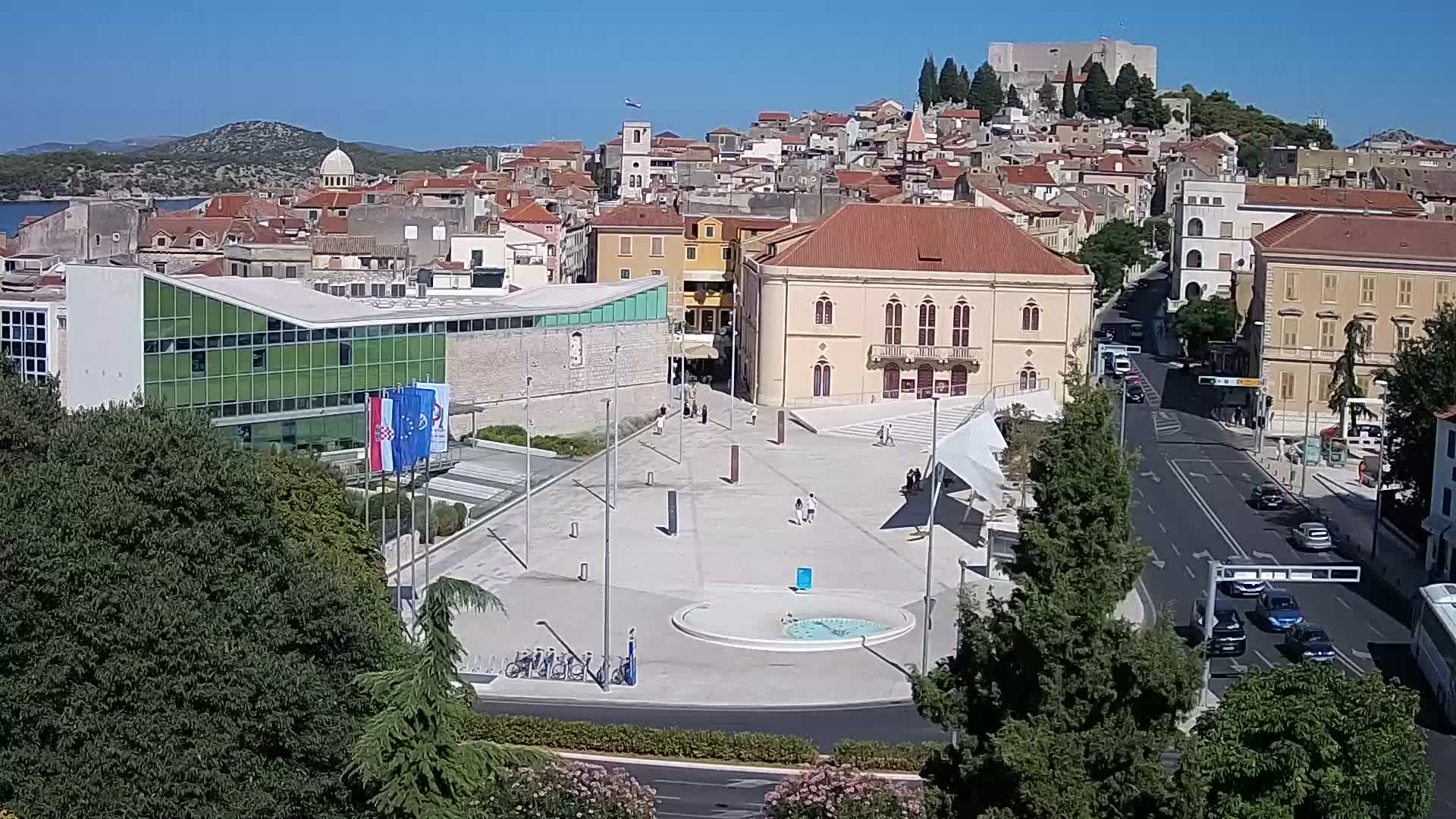Webcam Šibenik – Poljana square