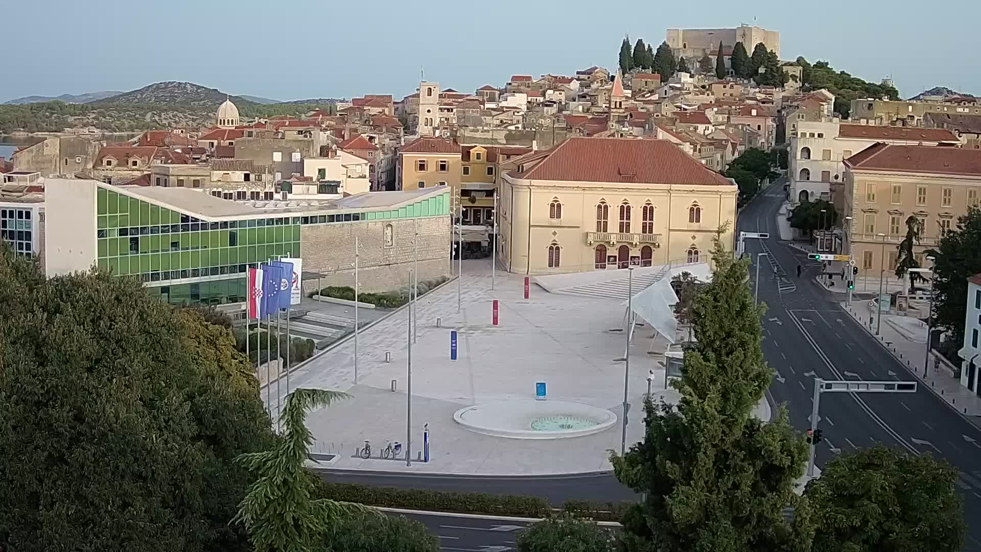 Webcam Šibenik – Poljana square