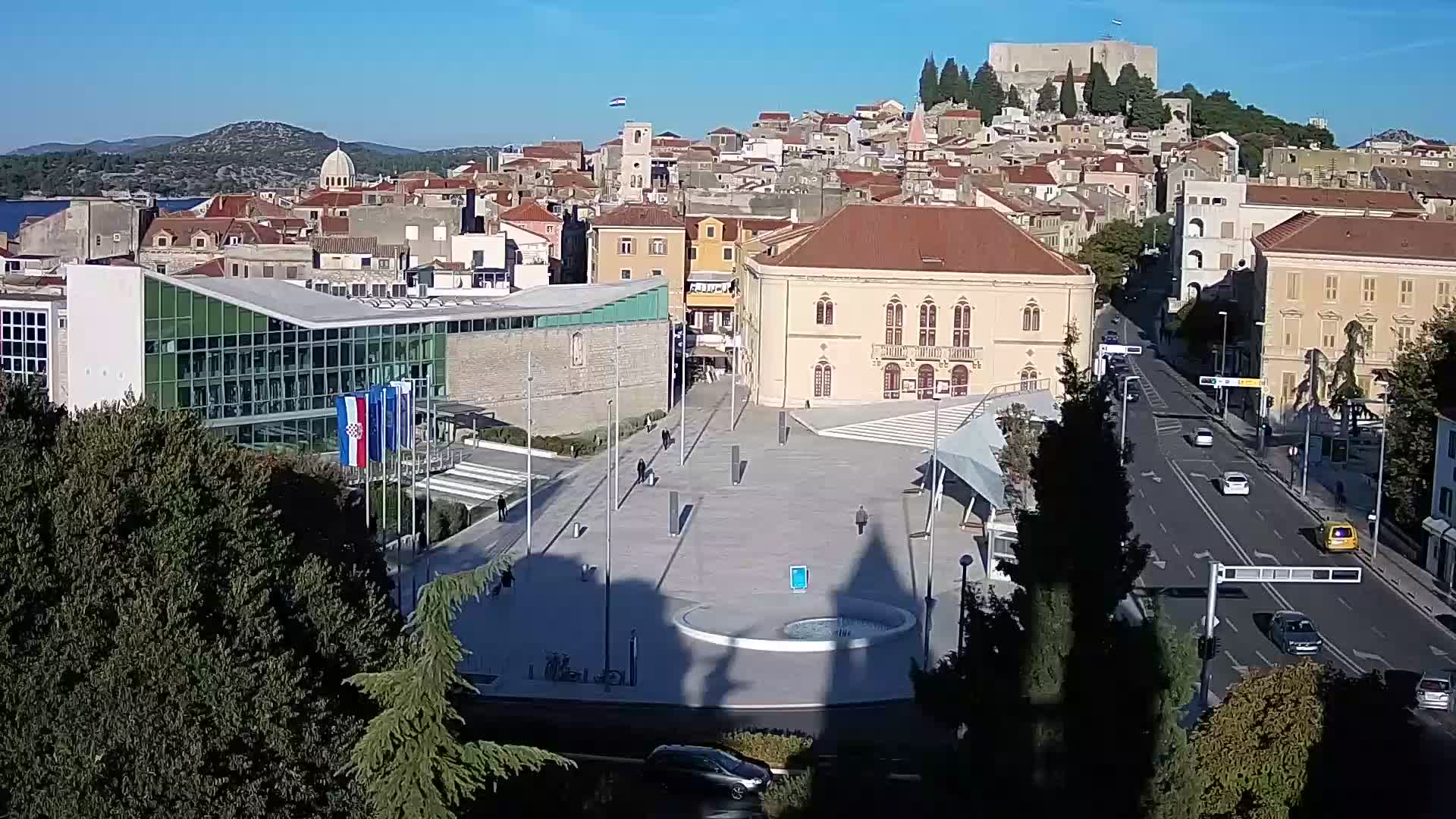 Webcam Šibenik – Poljana square