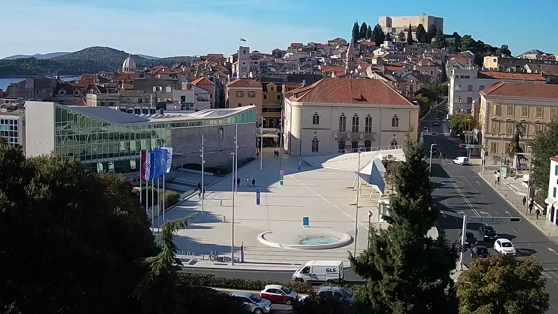 Webcam Šibenik – Poljana square