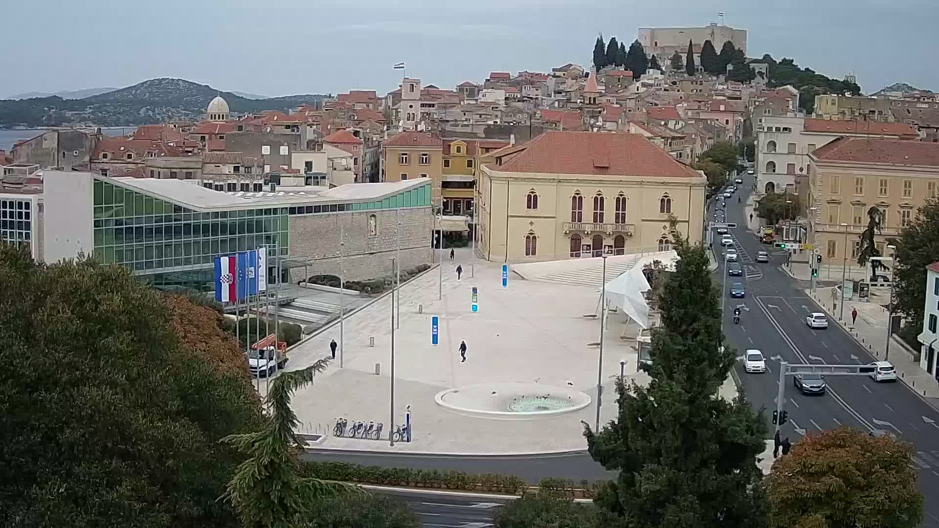 Webcam Šibenik – plaza Poljana