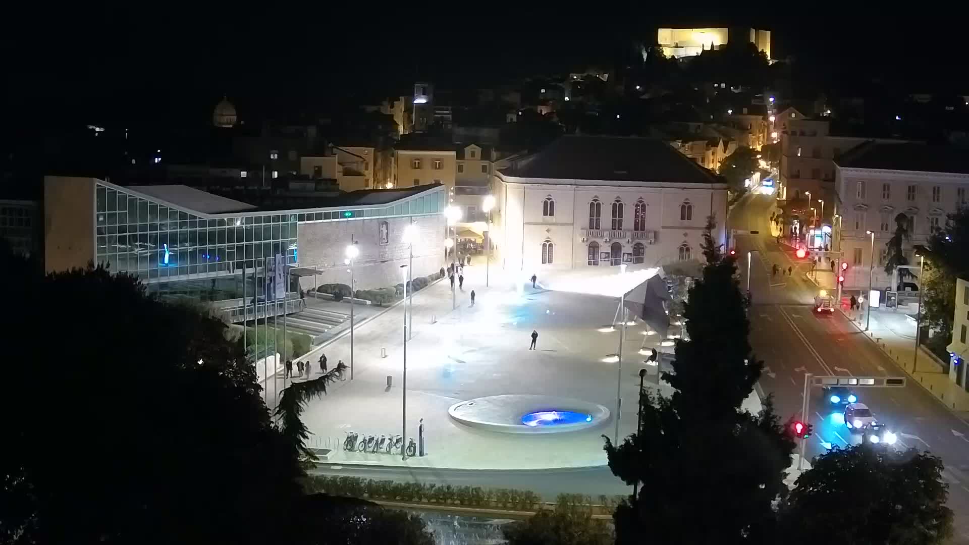 Webcam Šibenik – place Poljana