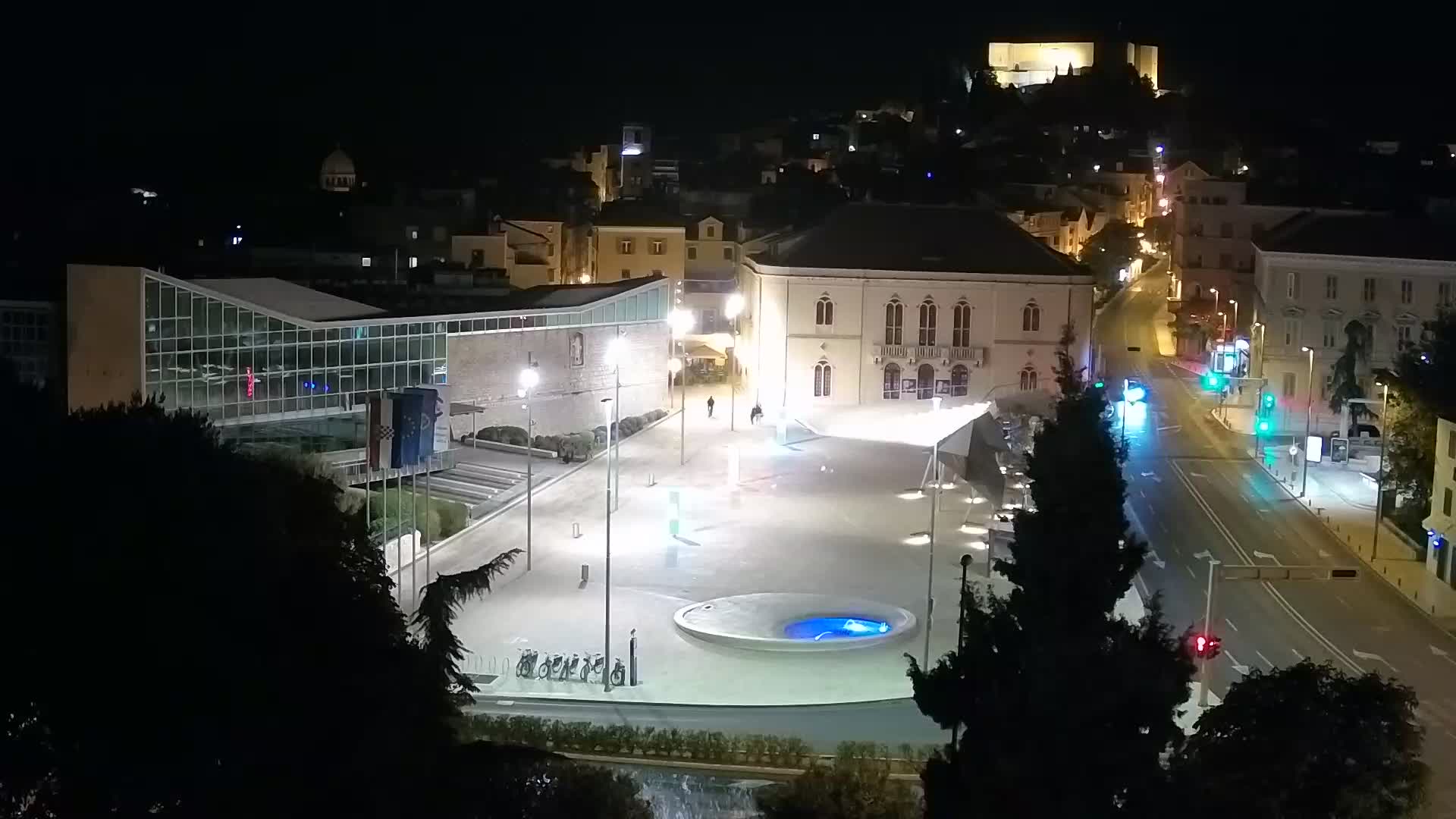 Webcam Šibenik – place Poljana