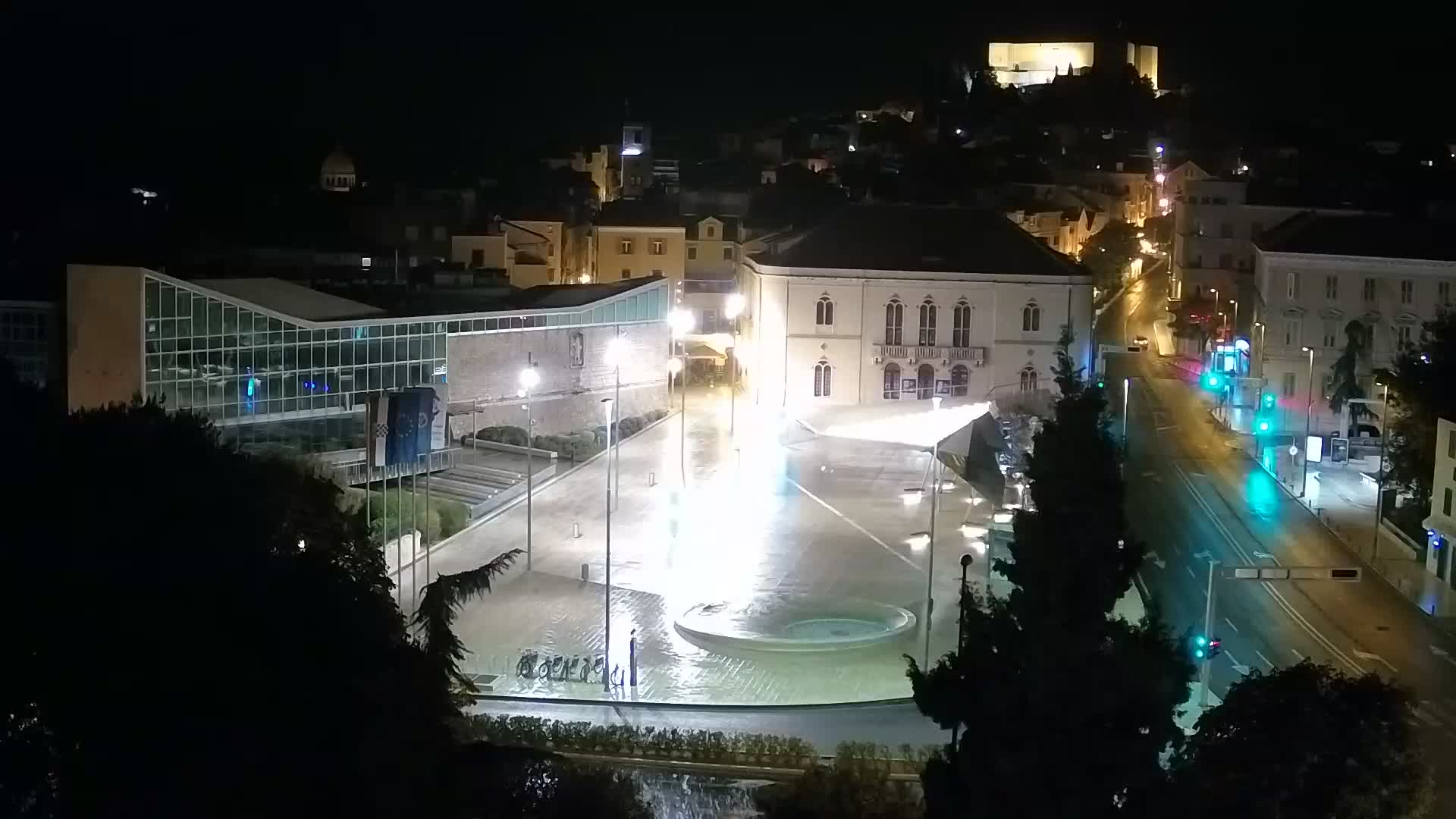 Webcam Šibenik – place Poljana