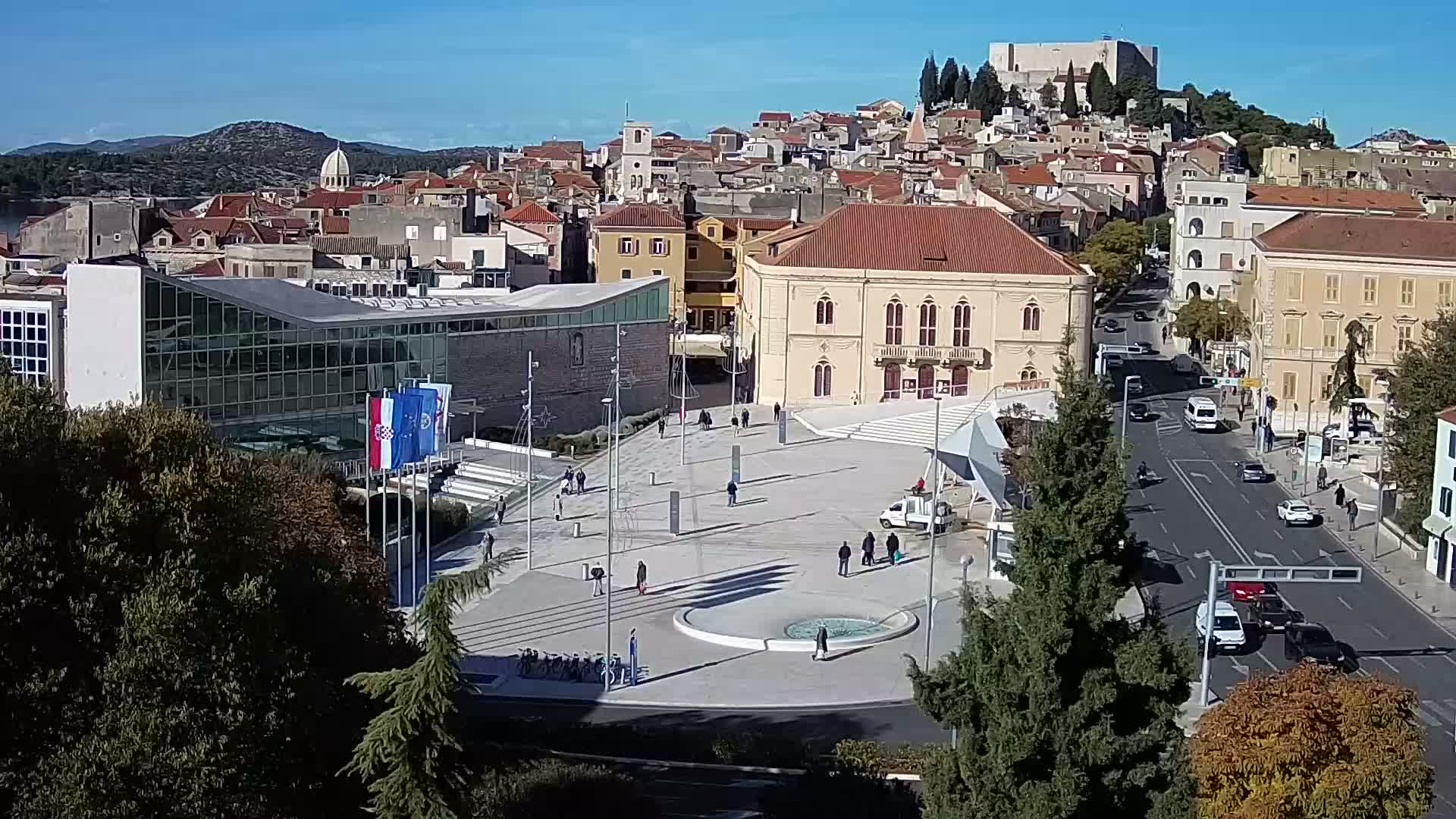 Webcam Šibenik – Poljana Platz