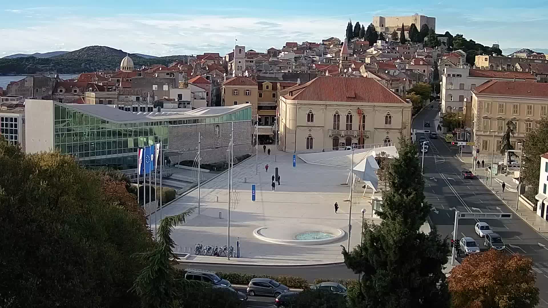 Webcam Šibenik – Poljana Platz