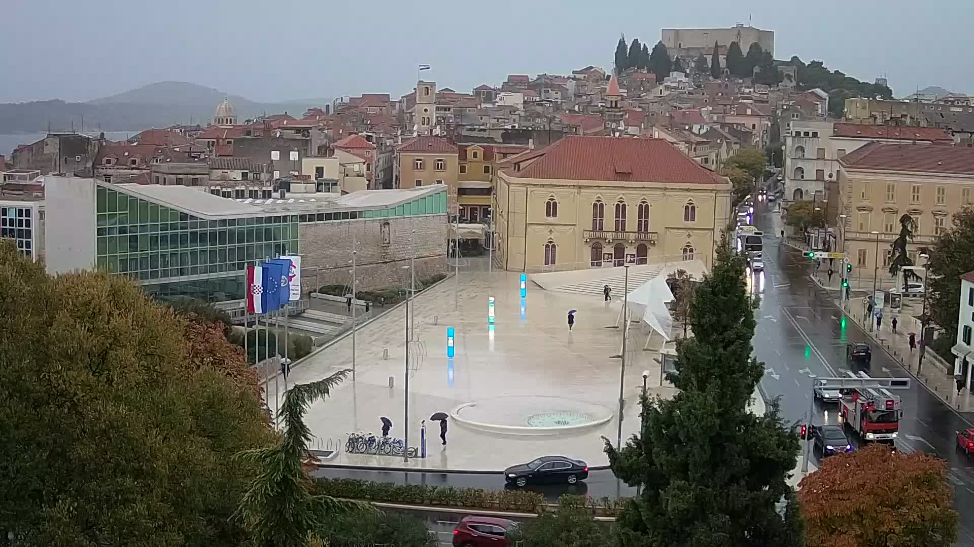 Webcam Šibenik – plaza Poljana