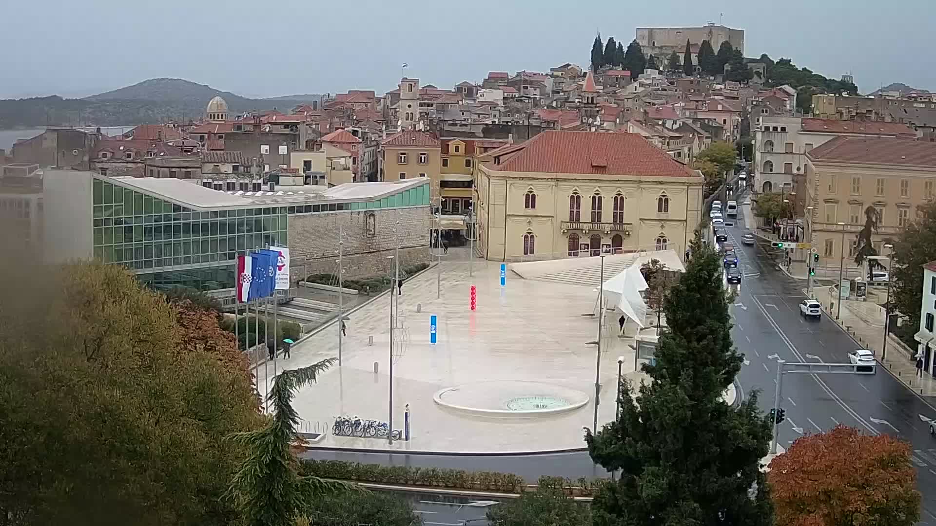 Webcam Šibenik – plaza Poljana